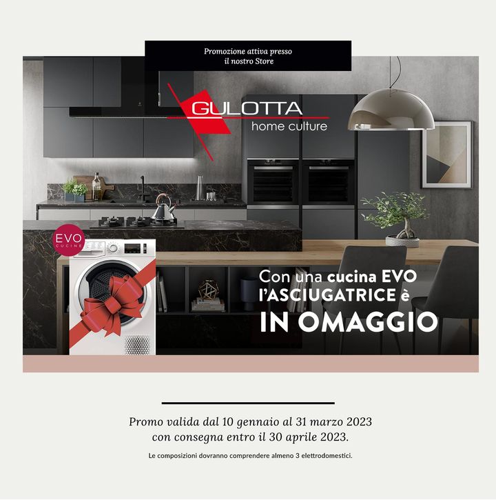 Presso lo Store Gulotta Home Culture trovi le nuove promozioni